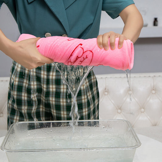 Cartoon Microfiber Bath Towel for Women